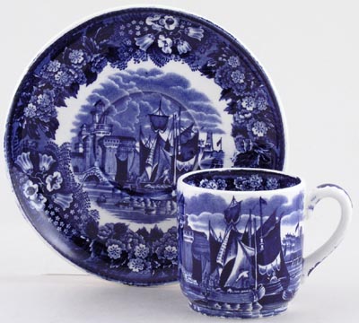 Coffee Cup and Saucer c1951